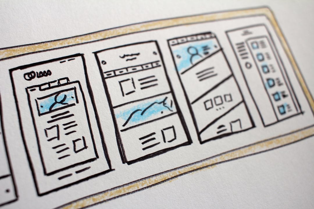 about-02 Website layout doodles.